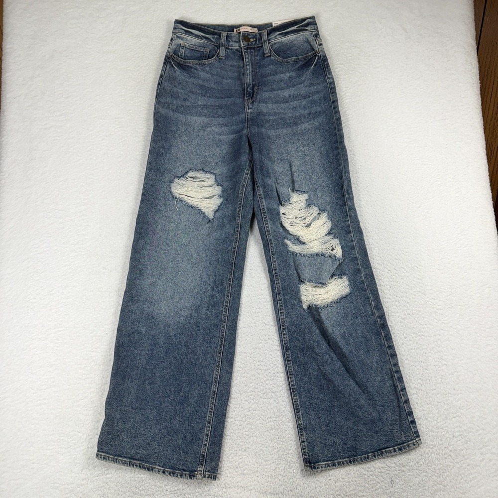 SO Goods For Life Super High Rise Wide Jeans Women's 9/29W (29x31) 90s Baggy NWT